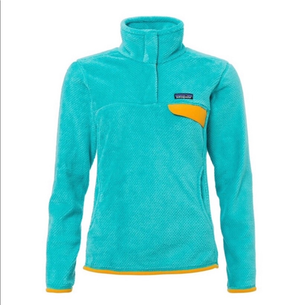Patagonia snap pullover with pockets